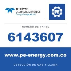 Oldham Simtronics 6143607 Prensaestopas ATEX Ex d 3/4 NPT, acero inoxidable, para cable no blindado