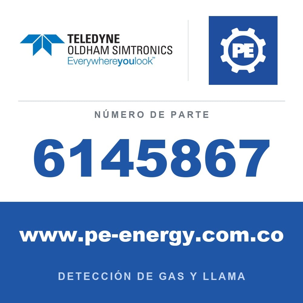 Oldham Simtronics 6145867 Llave de cierre de cuarto de vuelta