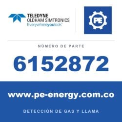 Oldham Simtronics 6152872 Conector hembra de 6 pines