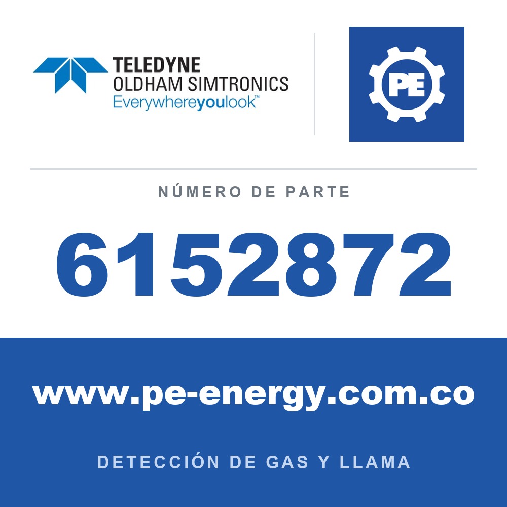 Oldham Simtronics 6152872 Conector hembra de 6 pines