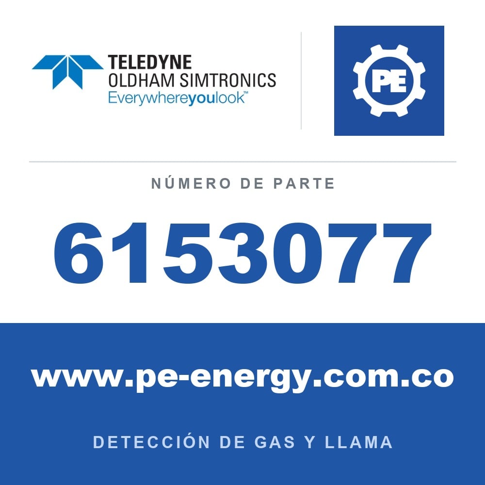 Oldham Simtronics 6153077 Conector de 3 pines para 8 AIM