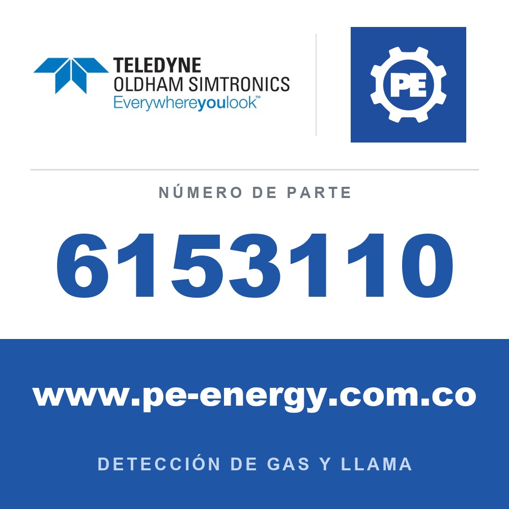 Oldham Simtronics 6153110 Conector de 3 pines para relés internos