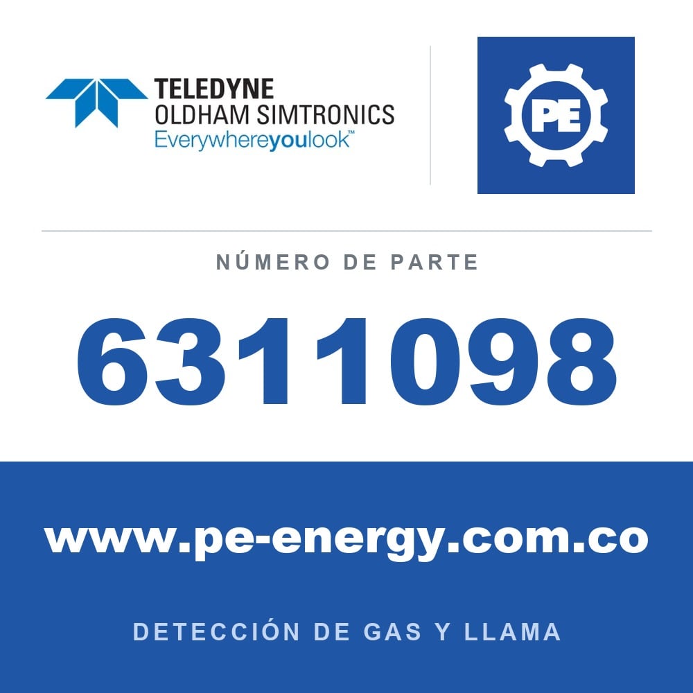Oldham Simtronics 6311098 Fuente de alimentación de emergencia (adecuada para cortes de energía breves)