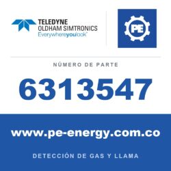 Oldham Simtronics 6313547 Sensor de R22 (0-2000 ppm) - R12 (0-1%) - R123 y FX56 para CTX 300 (FG14 SP)