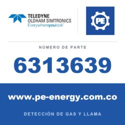 Oldham Simtronics 6313639 NO2, sensor de dióxido de nitrógeno 0-10 ppm para CTX 300