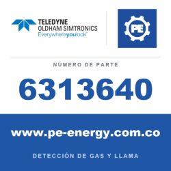 Oldham Simtronics 6313640 NO2, sensor de dióxido de nitrógeno 0-30 ppm para CTX 300