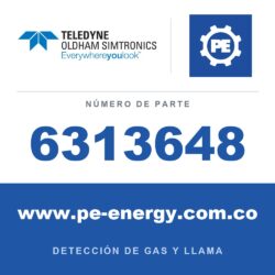 Oldham Simtronics 6313648 Sensor de SO2, dióxido de azufre 0-100 ppm para CTX 300