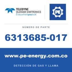 Oldham Simtronics 6313685-017 C3H3N, acrilonitrilo 100% LEL, para ATEX Ex d OLCT 20/40/50/60/80