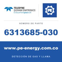 Oldham Simtronics 6313685-030 C2H4, Etileno 100% LEL, para ATEX Ex d OLCT 20/40/50/60/80