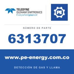 Oldham Simtronics 6313707 NH3, Amoníaco 0 - 100 ppm sensor XP para OLCT 20/40/50/60/80