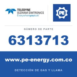 Oldham Simtronics 6313713 CO, Monóxido de carbono 0-1000 ppm sensor IS para OLCT 20/40/50/60/80