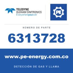 Oldham Simtronics 6313728 NH3, sensor de amoníaco 0-100 ppm IS para OLCT 20/40/50/60/80