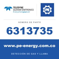 Oldham Simtronics 6313735 O3, sensor de ozono 0-1 ppm IS para OLCT 20/40/50/60/80