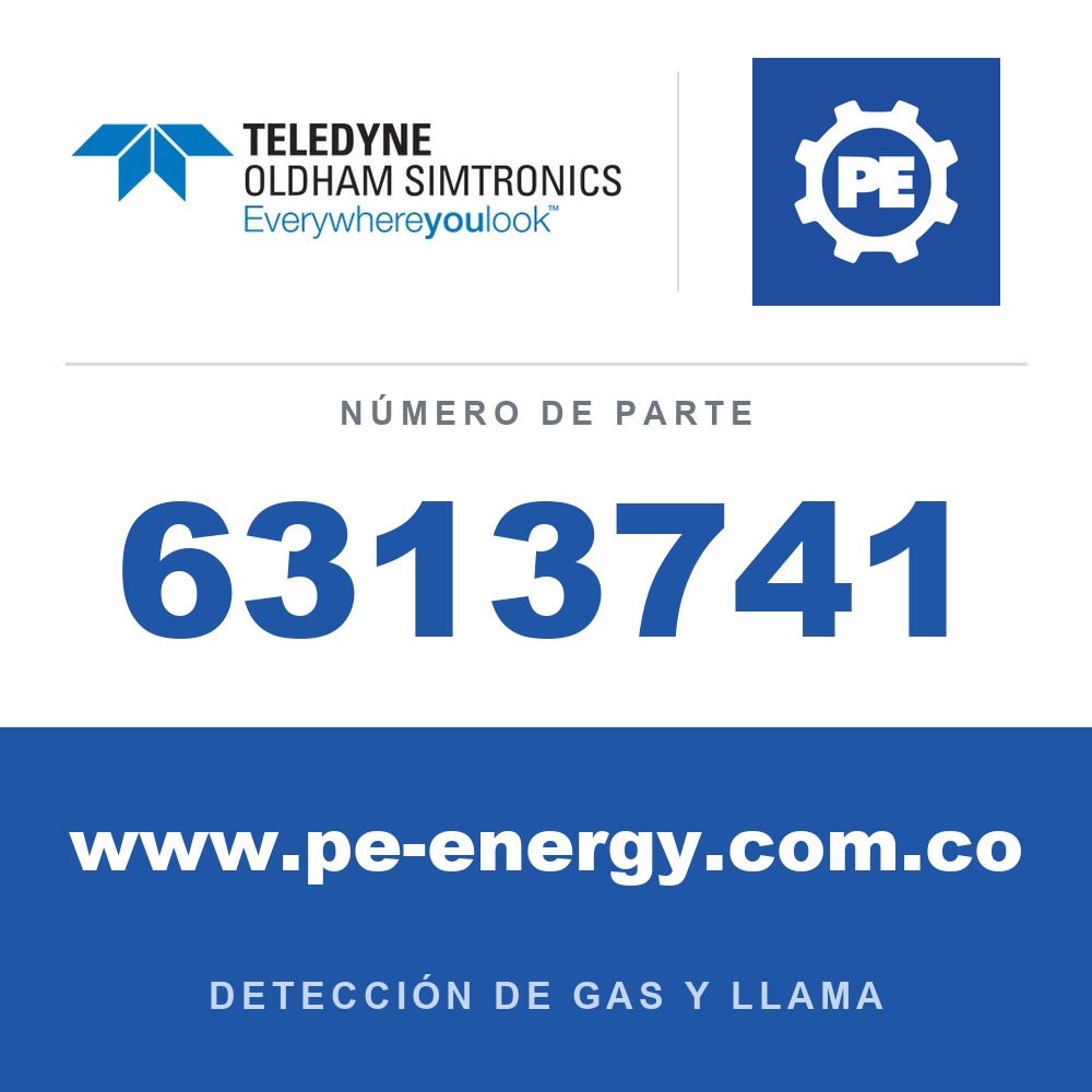 Oldham Simtronics 6313741 0-100% LEL para OLC 50