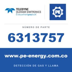 Oldham Simtronics 6313757 0-100% LEL para OLC 20 y OLC 50D