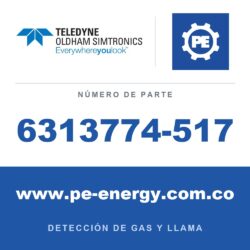 Oldham Simtronics 6313774-517 R407C, 0-1000 ppm, sensor XP para OLCT 20/40/50/60/80