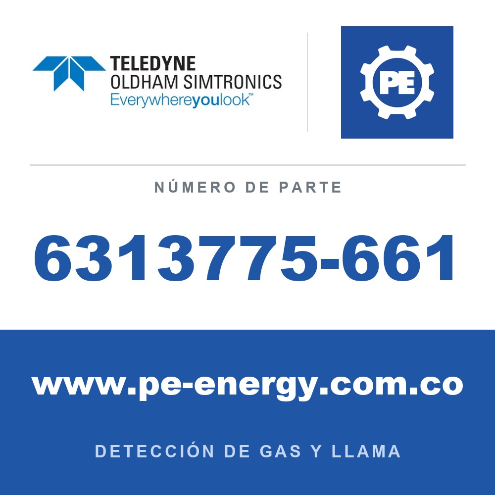 Oldham Simtronics 6313775-661 C8H8, Estireno 0-500 ppm, sensor XP para OLCT 20/40/50/60/80