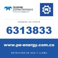 Oldham Simtronics 6313833 COCl2, Fosgeno 0-3 ppm sensor para CTX 300