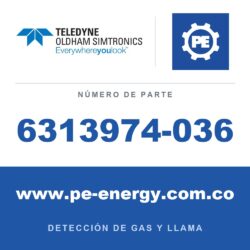 Oldham Simtronics 6313974-036 C6H14, Hexano 4 100% LEL, para ATEX Ex d OLCT 20/40/50/60/80