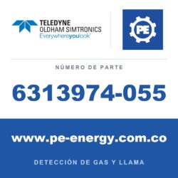 Oldham Simtronics 6313974-055 SP95, Gasolina, grado 95 100% LEL, para ATEX Ex d OLCT 20/40/50/60/80