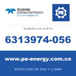 Oldham Simtronics 6313974-056 C7H8, Tolueno 100% LEL, para ATEX Ex d OLCT 20/40/50/60/80
