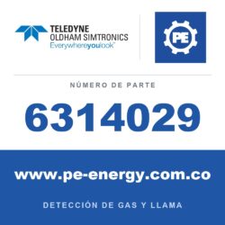 Oldham Simtronics 6314029 Sensor de NH3, amoníaco 0-100 ppm para OLCT 100 XP y OLCT 100 IS