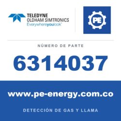 Oldham Simtronics 6314037 Sensor de R12, R22, R123 y FX56 para OLCT 100 XP