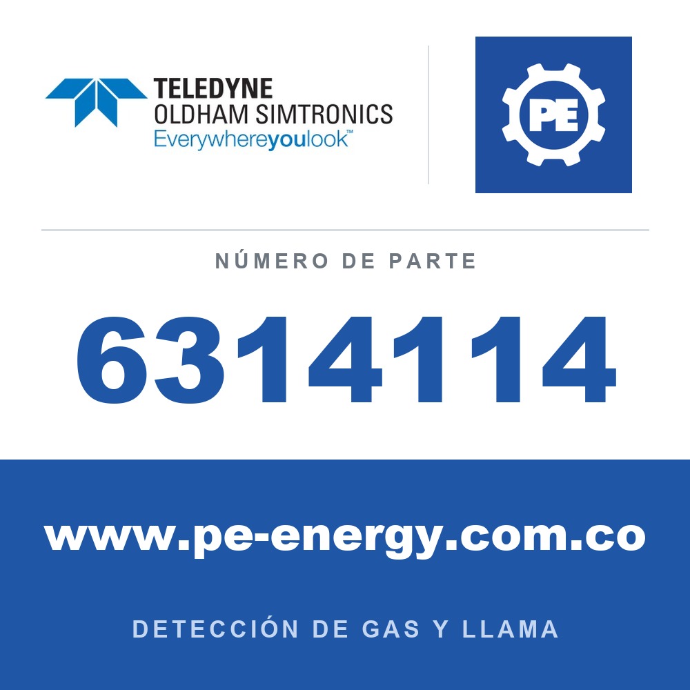 Oldham Simtronics 6314114 Salida RS485 Modbus para MX 43