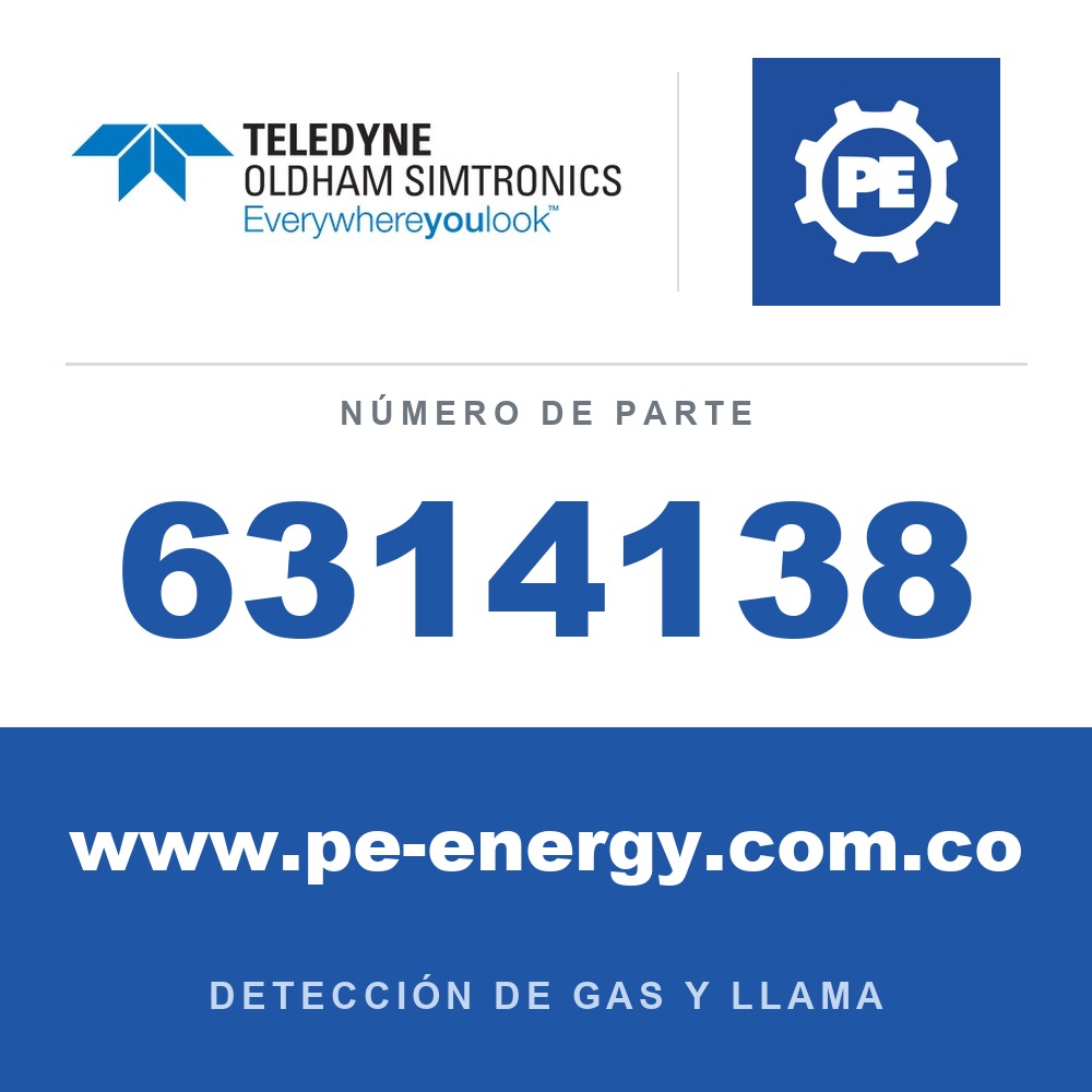 Oldham Simtronics 6314138 Módulo LCD de copia remota con carcasa