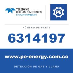 Oldham Simtronics 6314197 CO2, dióxido de carbono 0-100% Vol. (OLCT 10N)