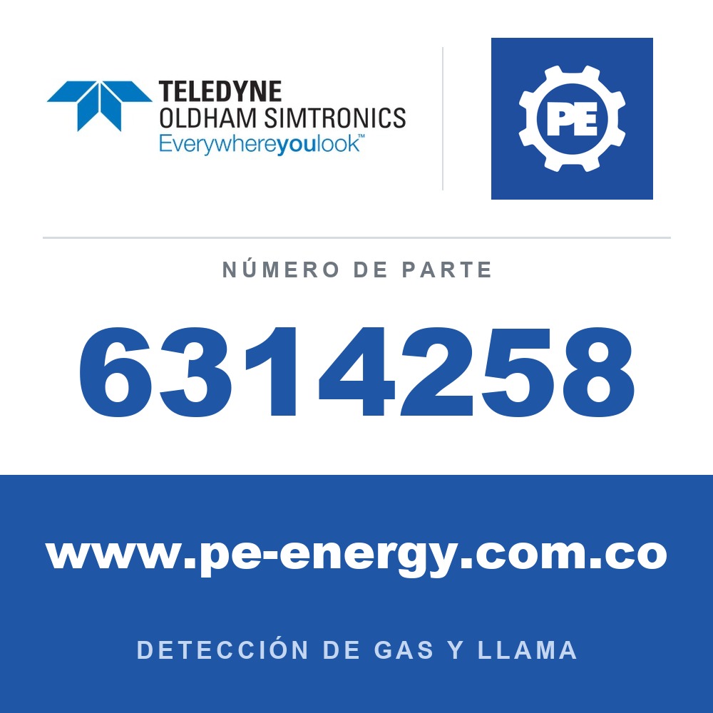 Oldham Simtronics 6314258 C4H8S, tetrahidrotiofeno (THT) 0-20 ppm