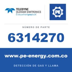 Oldham Simtronics 6314270 R1234ze, 0-100% LEL para OLCT 60 XPIR y OLCT 80 XPIR