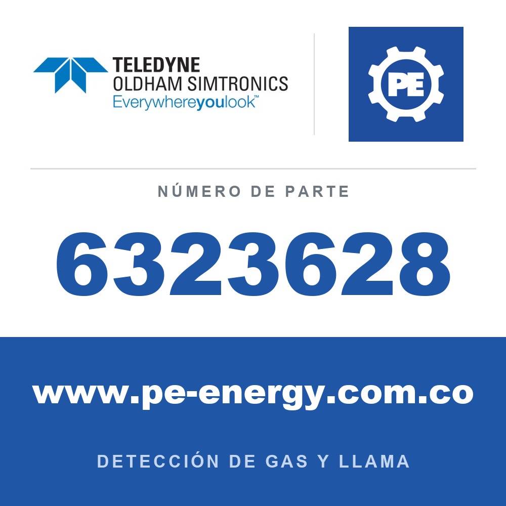 Oldham Simtronics 6323628 Colector de gas de techo para OLCT60