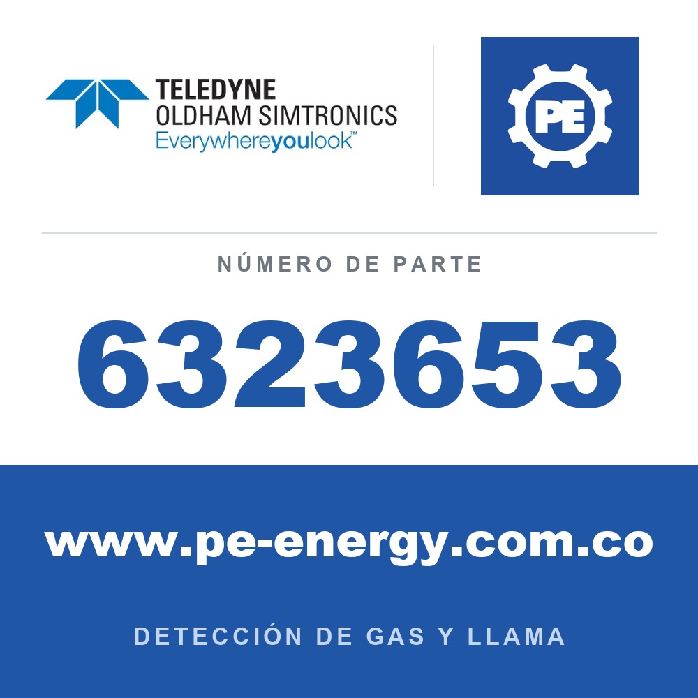 Oldham Simtronics 6323653 Cabezal OLCT100 XP - pieza extraíble