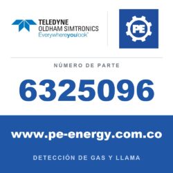Oldham Simtronics 6325096 Panel LED para montaje en panel frontal (8 canales)