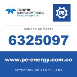 Oldham Simtronics 6325097 Pantalla LCD para montaje en panel frontal