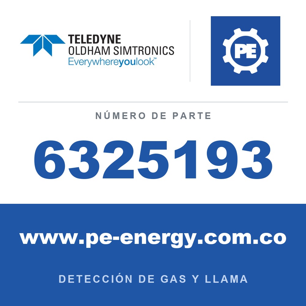 Oldham Simtronics 6325193 Soporte de antena para BM25W y BM25AW