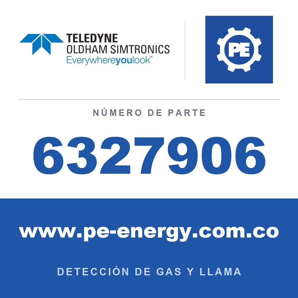 Oldham Simtronics 6327906 Copa de calibración remota para CTX 300