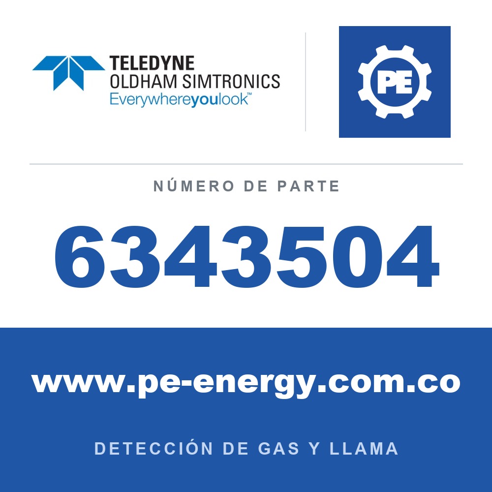 Oldham Simtronics 6343504 Antena W para BM25W y BM25A