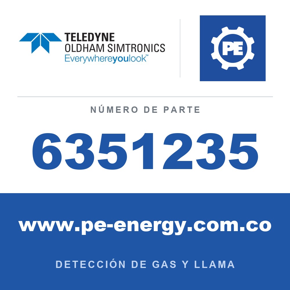 Oldham Simtronics 6351235 Kit de CPS para montaje en pared - pantalla de 4 líneas y tarjeta inferior