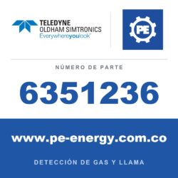Oldham Simtronics 6351236 Kit de rack CPS - pantalla de 2 líneas y tarjeta inferior