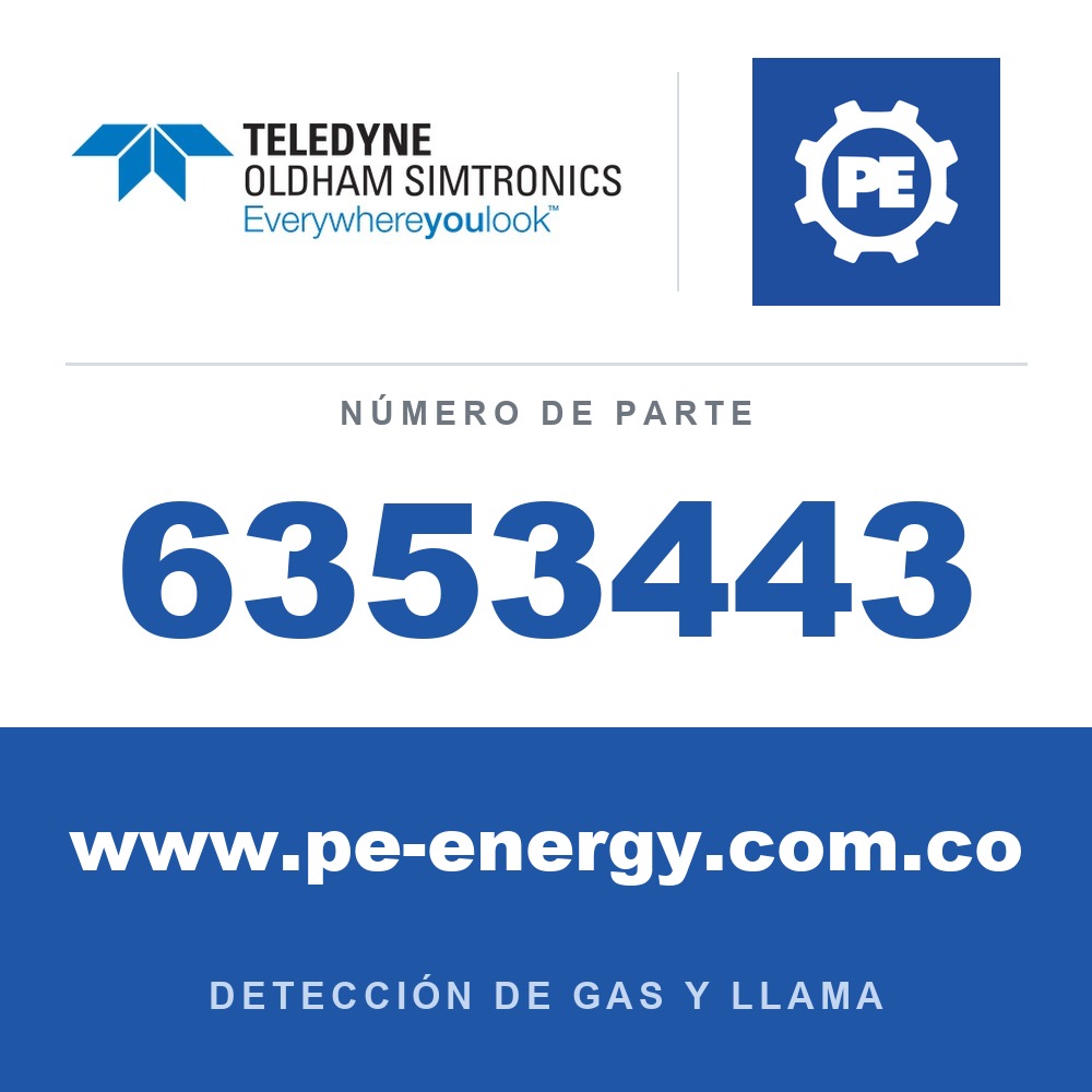 Oldham Simtronics 6353443 Tira de programación de 4-20 mA