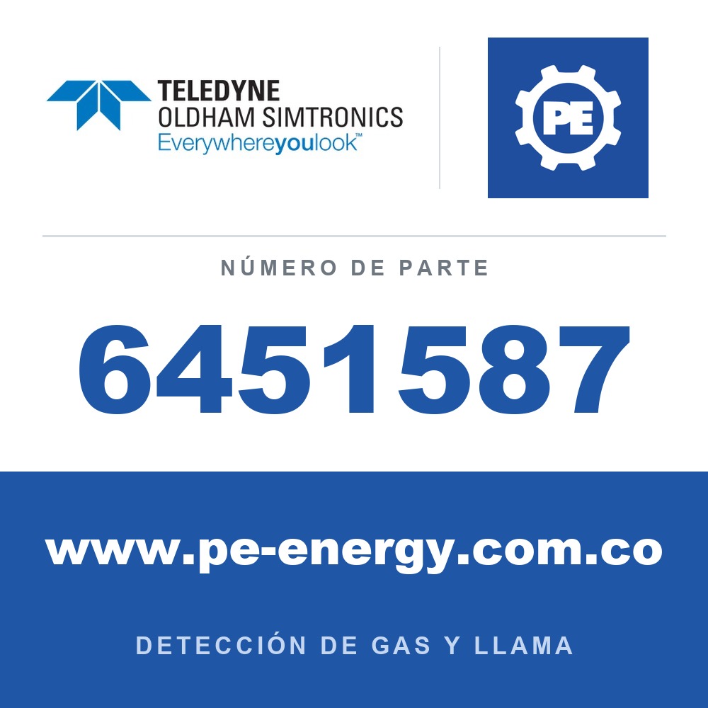 Oldham Simtronics 6451587 Placa para OLCT10 NO2