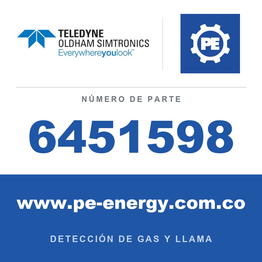 Oldham Simtronics 6451598 Placa CPS10 NO o OLCT10N NO Indique CPS10 CO o OLCT10N y rango