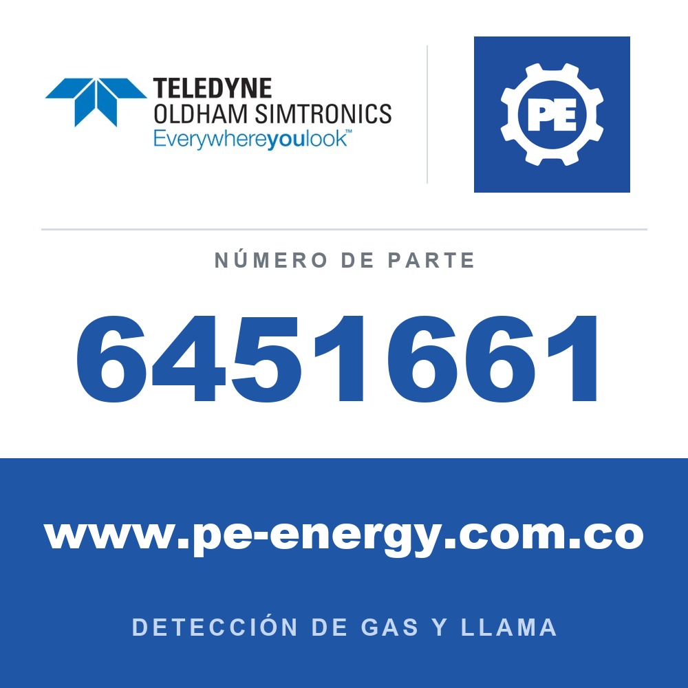 Oldham Simtronics 6451661 Placa para OLCT10N NH3 1000ppm
