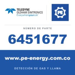 Oldham Simtronics 6451677 Tarjeta inferior de 1 canal (4-20mA / num) para MX32v2