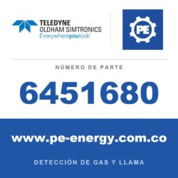 Oldham Simtronics 6451680 Salida Modbus RS485 para MX 32