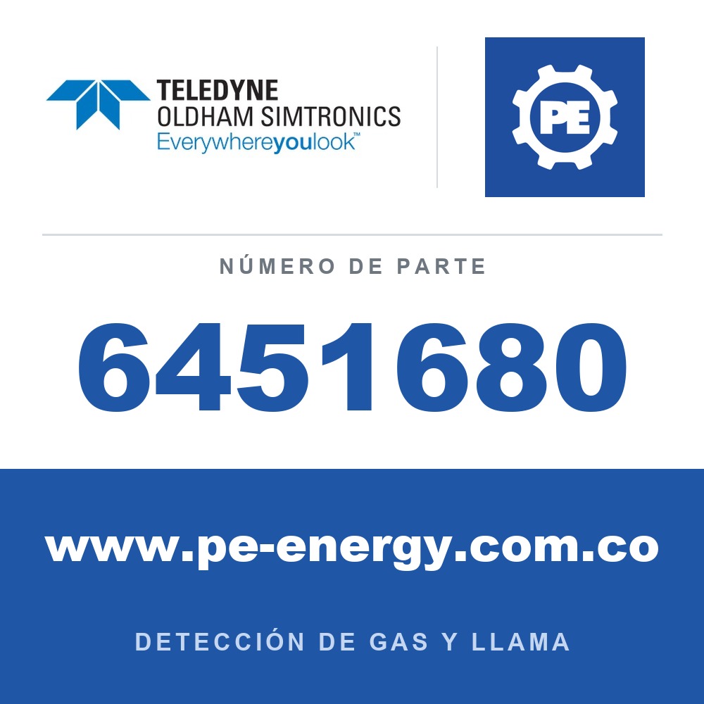 Oldham Simtronics 6451680 Salida Modbus RS485 para MX 32