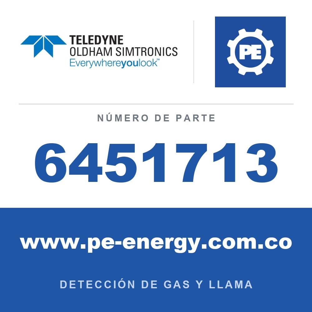 Oldham Simtronics 6451713 Tarjeta principal para CPS de montaje en pared (funciona con pantalla de 4 líneas - PN 6314610)