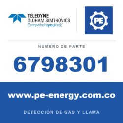Oldham Simtronics 6798301 CO, monóxido de carbono 0-300 ppm para OLCT 10 / OLCT 10N / CPS 10